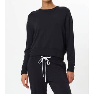 NEW SPLITS59 sonja fleece sweatshirt in black